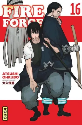 Couverture du manga Fire force Tome 16