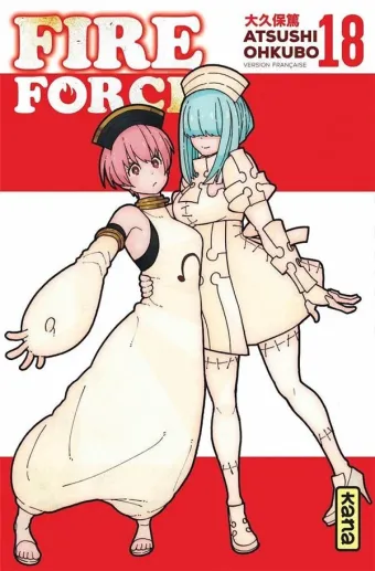 Couverture du manga Fire force Tome 18