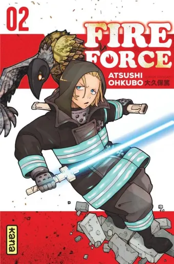 Couverture du manga Fire force Tome 2