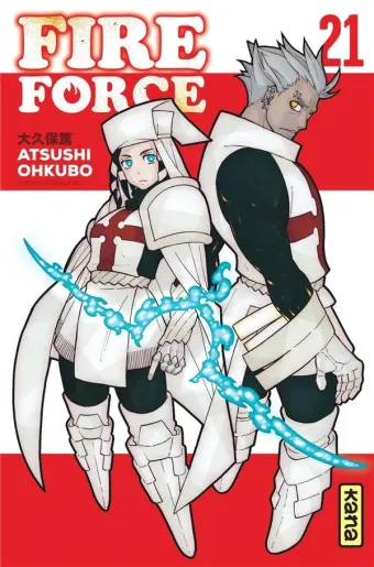Couverture du manga Fire force Tome 21