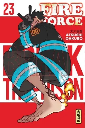 Couverture du manga Fire force Tome 23