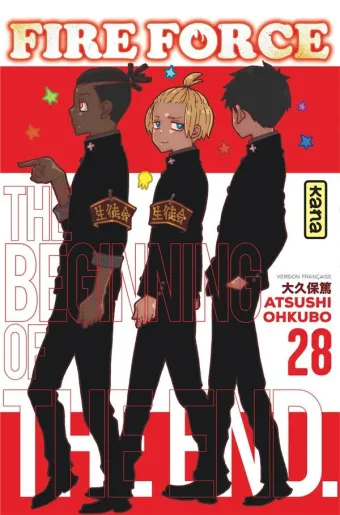 Couverture du manga Fire force Tome 28
