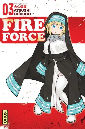 Couverture du manga Fire force Tome 3