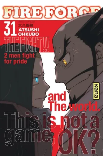 Couverture du manga Fire force Tome 31
