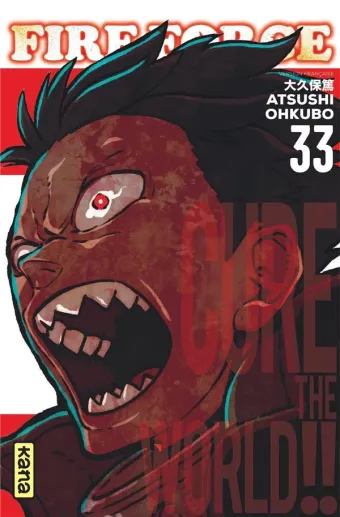Couverture du manga Fire force Tome 33