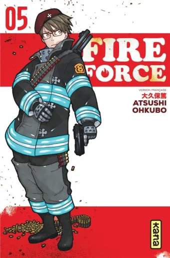 Couverture du manga Fire force Tome 5