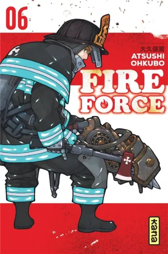 Couverture du manga Fire force Tome 6