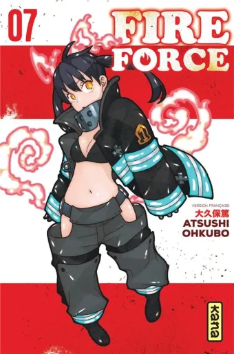 Couverture du manga Fire force Tome 7