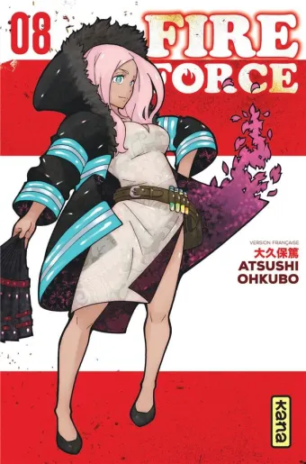 Couverture du manga Fire force Tome 8