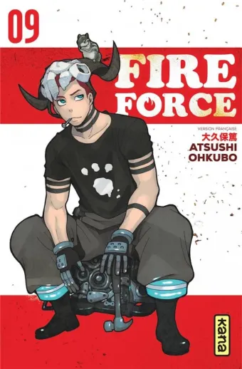 Couverture du manga Fire force Tome 9