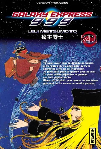 Couverture du manga Galaxy express 999 Tome 20