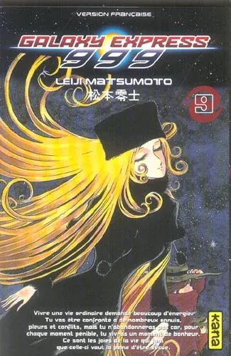 Couverture du manga Galaxy express 999 Tome 9
