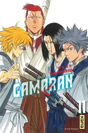 Couverture du manga Gamaran Tome 11