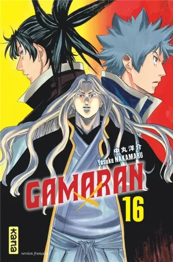 Couverture du manga Gamaran Tome 16