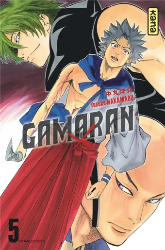Couverture du manga Gamaran Tome 5