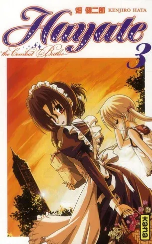 Couverture du manga Hayate, the combat butler Tome 3