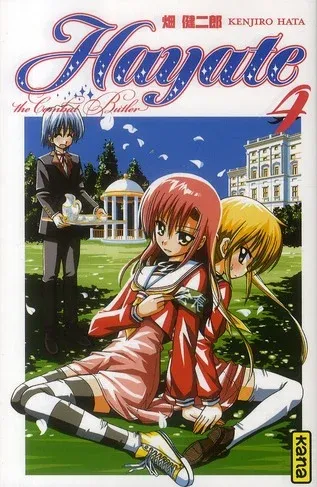 Couverture du manga Hayate, the combat butler Tome 4