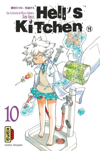 Couverture du manga Hell’s kitchen Tome 10