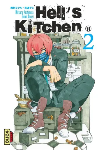 Couverture du manga Hell’s kitchen Tome 2