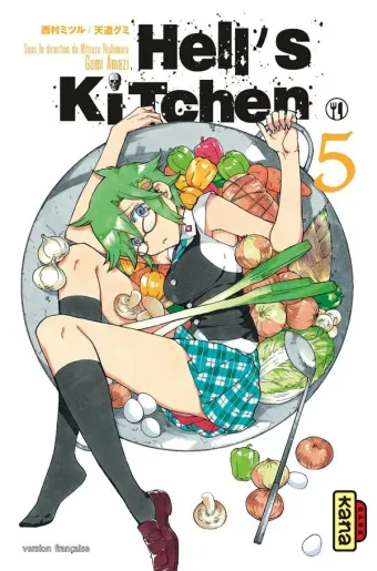 Couverture du manga Hell’s kitchen Tome 5