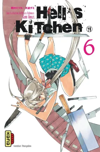 Couverture du manga Hell’s kitchen Tome 6
