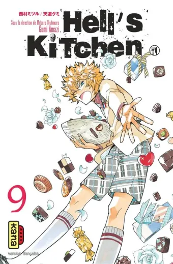 Couverture du manga Hell’s kitchen Tome 9