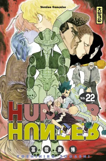 Couverture du manga Hunter x Hunter Tome 22