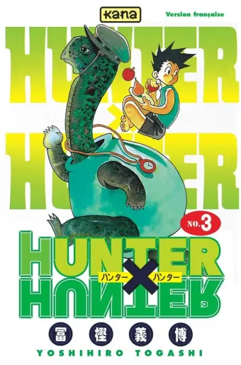 Couverture du manga Hunter x Hunter Tome 3