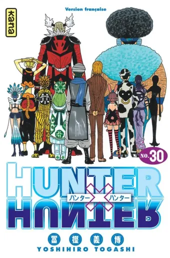 Couverture du manga Hunter x Hunter Tome 30