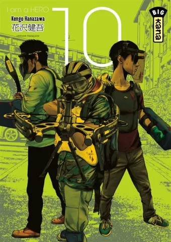 Couverture du manga I am a hero Tome 10