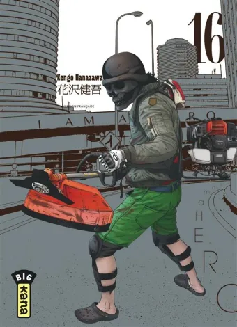 Couverture du manga I am a hero Tome 16