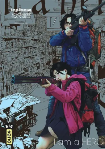 Couverture du manga I am a hero Tome 17