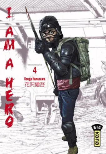 Couverture du manga I am a hero Tome 4