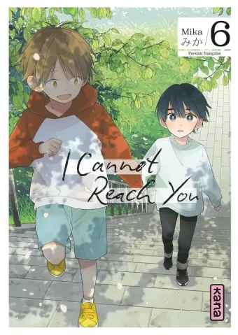 Couverture du manga I cannot reach you Tome 6
