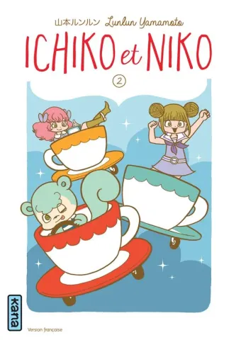 Couverture du manga Ichiko et Niko Tome 2