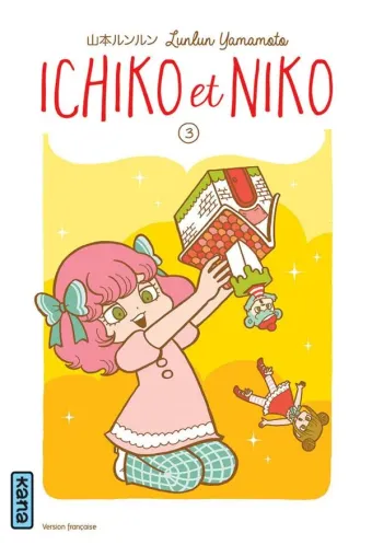 Couverture du manga Ichiko et Niko Tome 3