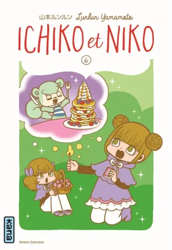 Couverture du manga Ichiko et Niko Tome 6