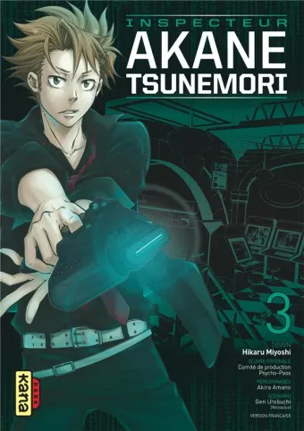 Couverture du manga Inspecteur Akane Tsunemori Tome 3