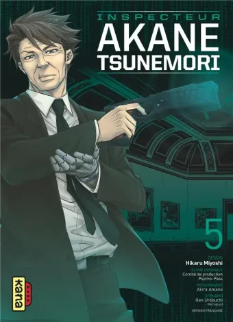 Couverture du manga Inspecteur Akane Tsunemori Tome 5