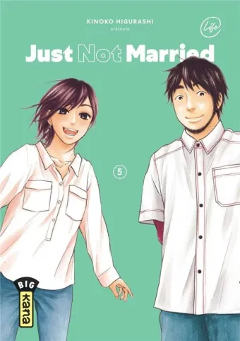 Couverture du manga Just not married Tome 5