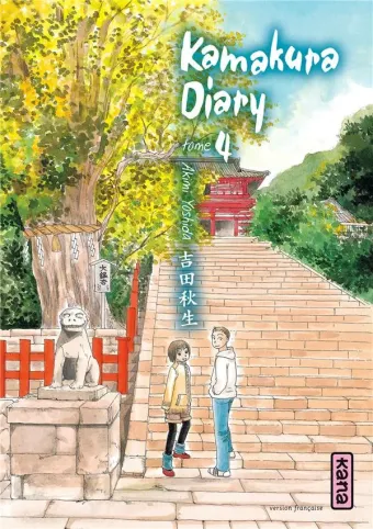 Couverture du manga Kamakura diary Tome 4