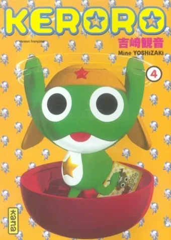 Couverture du manga Keroro Tome 4