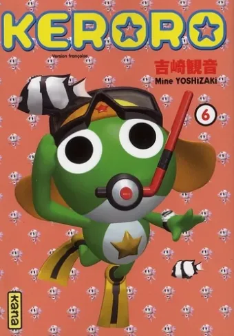Couverture du manga Keroro Tome 6