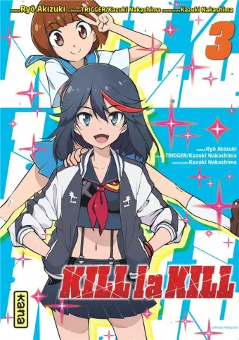 Couverture du manga Kill la kill Tome 3