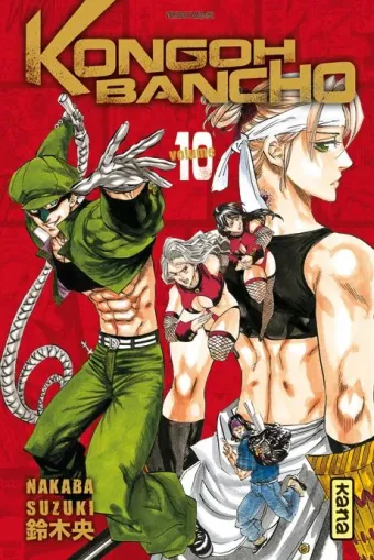 Couverture du manga Kongoh Bancho Tome 10