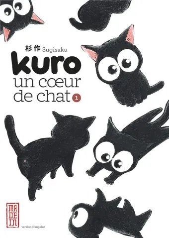Couverture du manga Kuro, un coeur de chat Tome 1