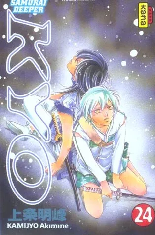 Couverture du manga Kyô – samurai deeper Tome 24