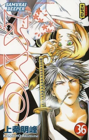 Couverture du manga Kyô – samurai deeper Tome 36