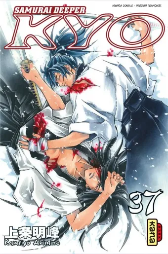 Couverture du manga Kyô – samurai deeper Tome 37