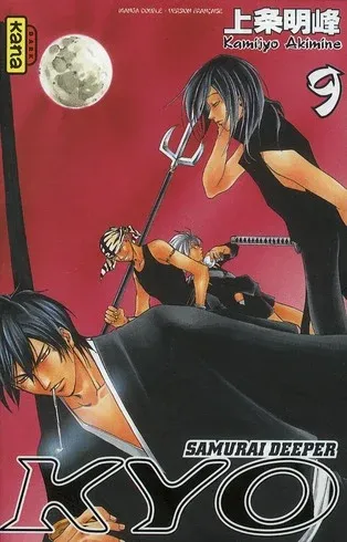 Couverture du manga Kyô – samurai deeper Tome 9